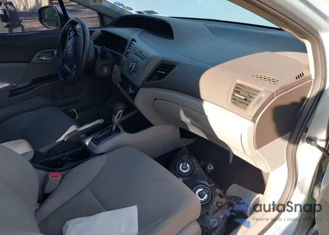 2012 Honda Civic Lx из США, поврежденный, VIN 2HGFB2F58CH524162